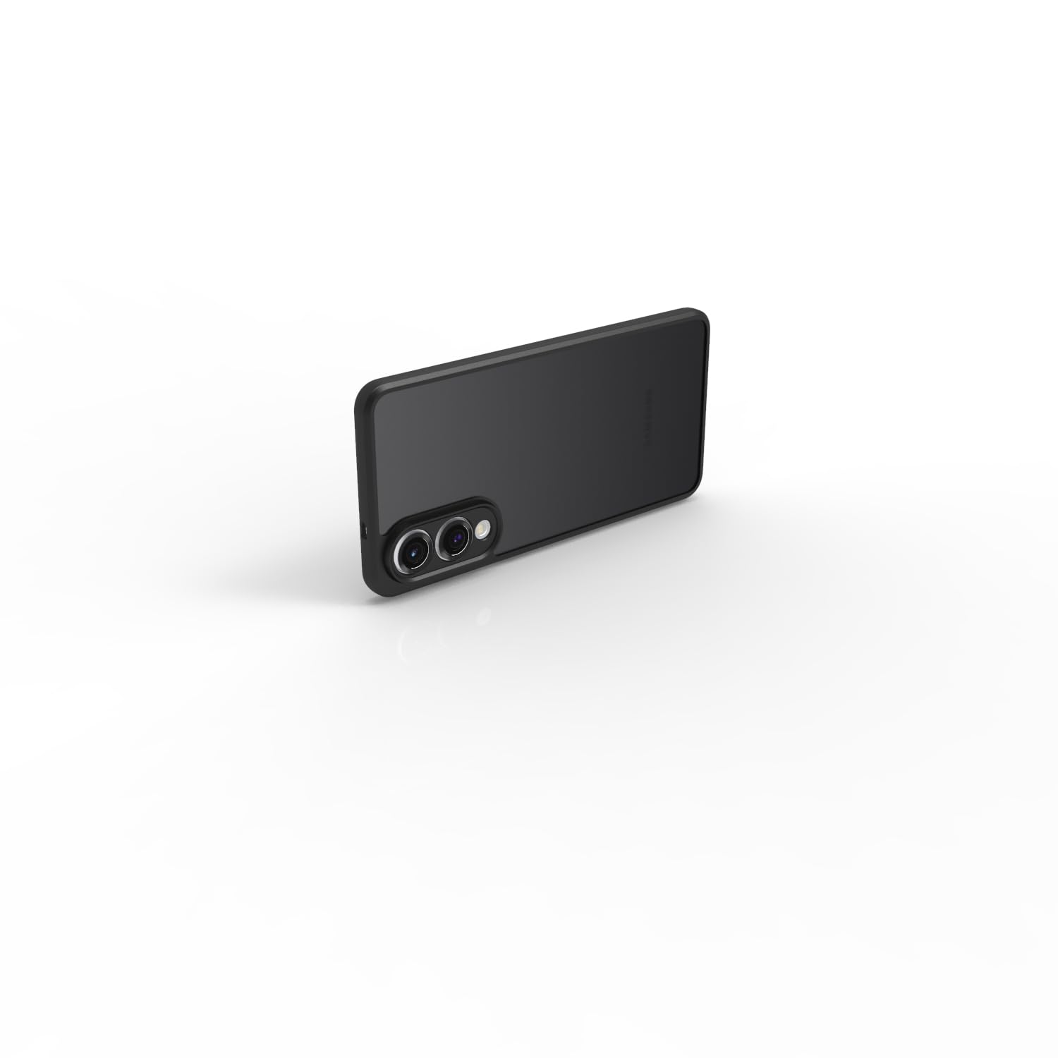 Samsung Galaxy S25 Edge Back Cover Case | Sleek Hybrid - Matte Black