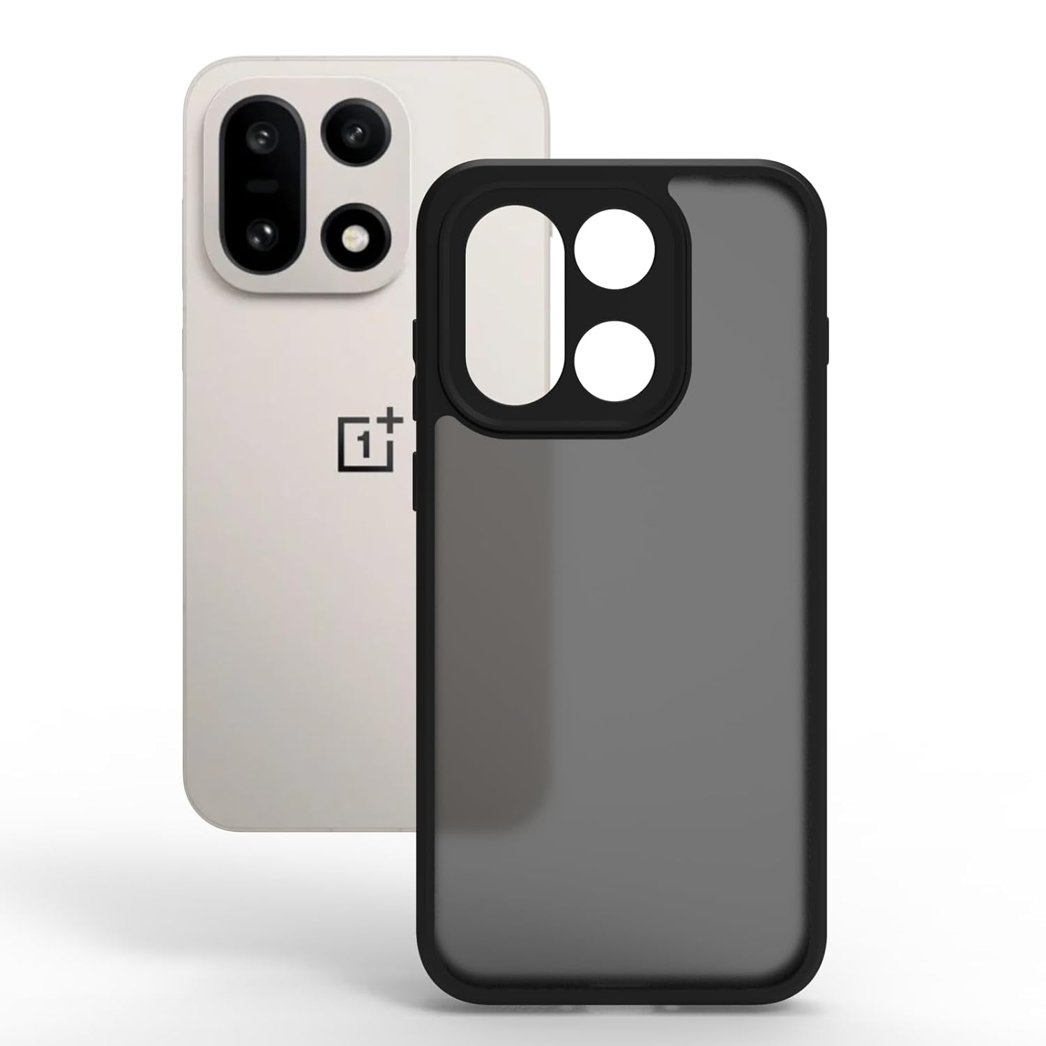 OnePlus 15 5G Back Cover Case | Sleek Hybrid - Matte Black