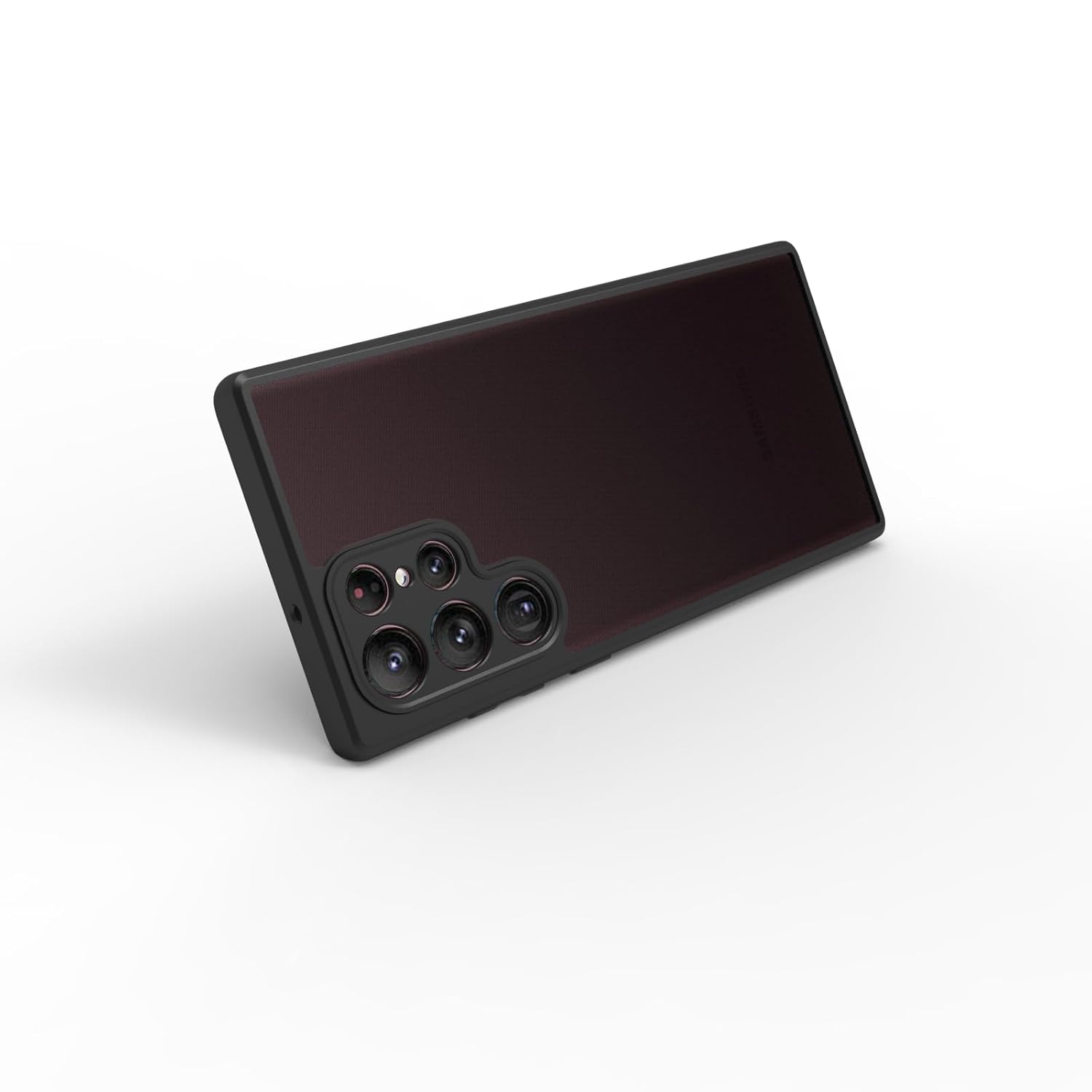 Samsung Galaxy S22 Ultra Back Cover Case | Sleek Hybrid - Matte Black
