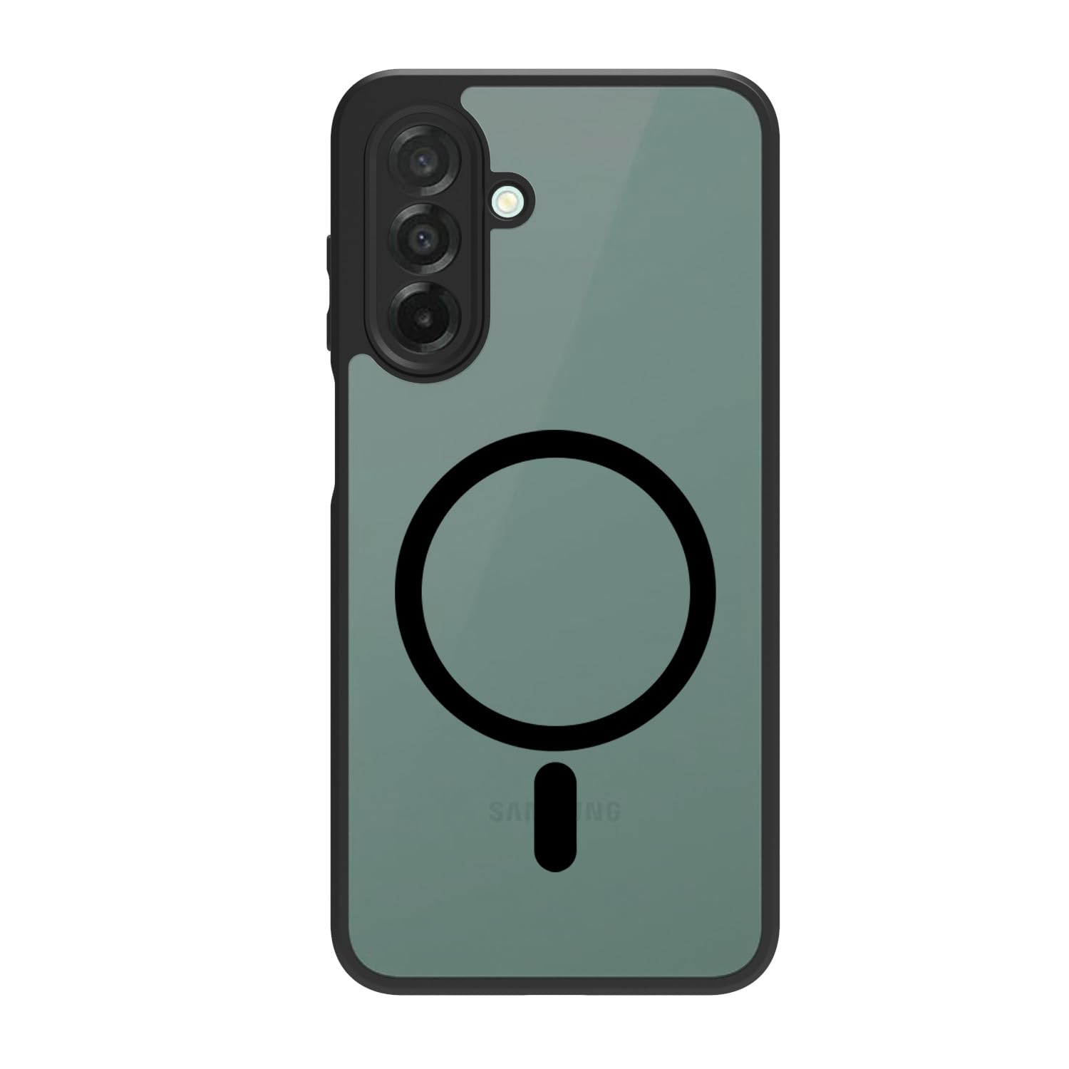 Samsung Galaxy A26 5G Back Cover Case | Sleek Hybrid - Matte Black Magnetic