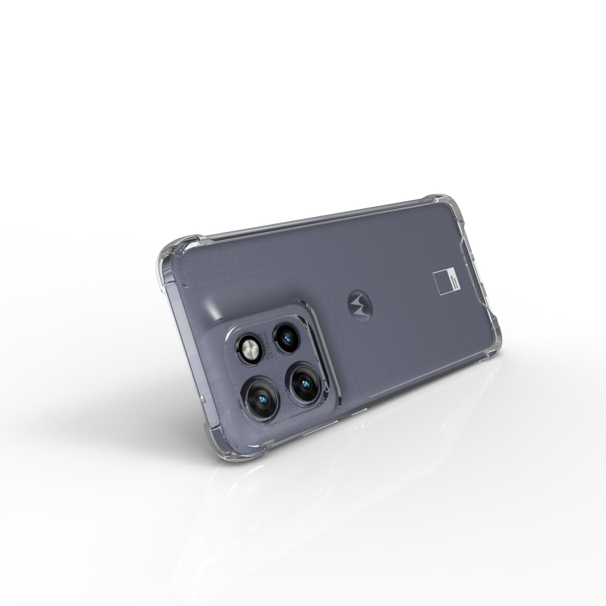 Motorola Edge 50 Neo 5G Back Cover Case | Clear Hybrid - Clear Transparent