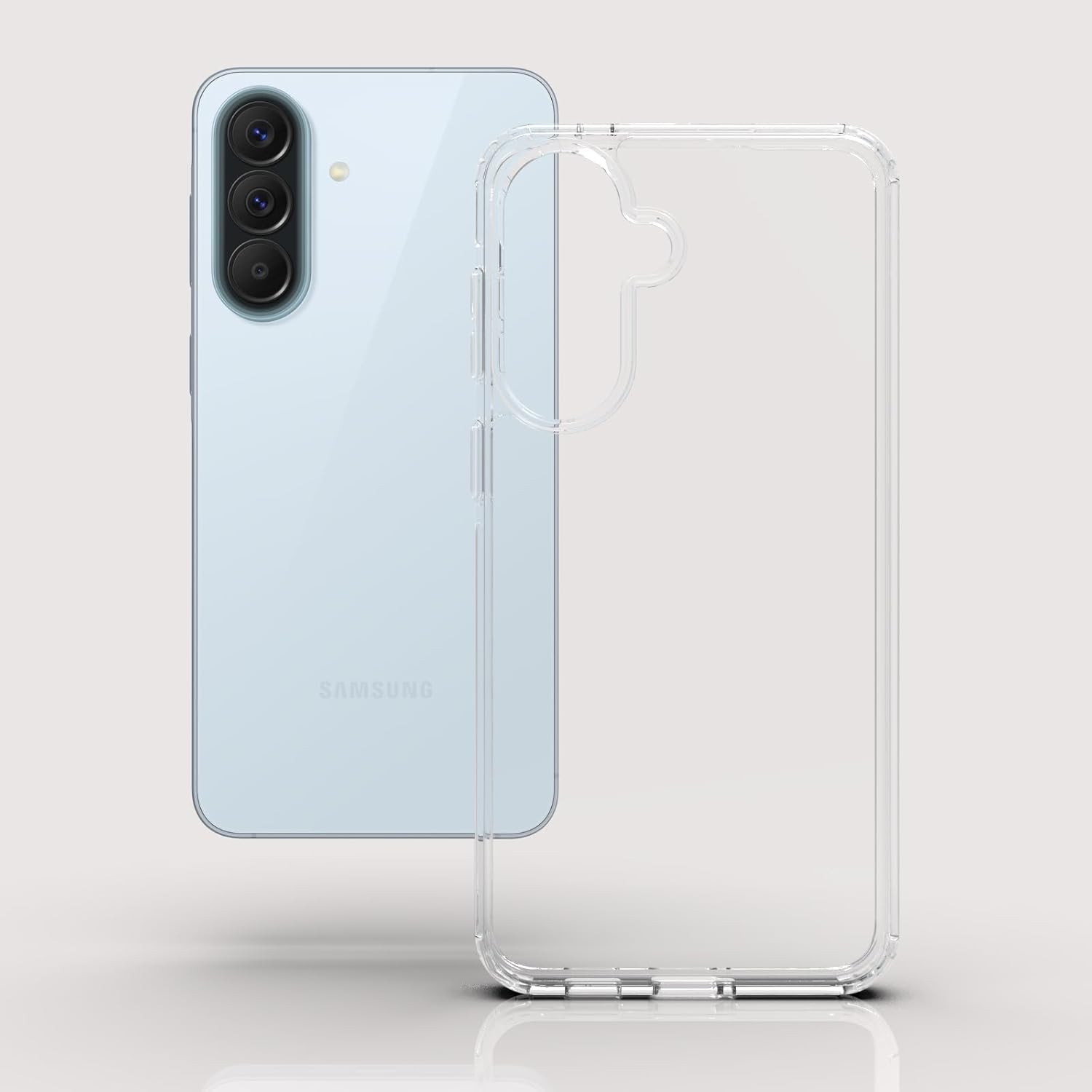 Samsung Galaxy A57 5G Back Cover Case | Clear Hybrid - Clear