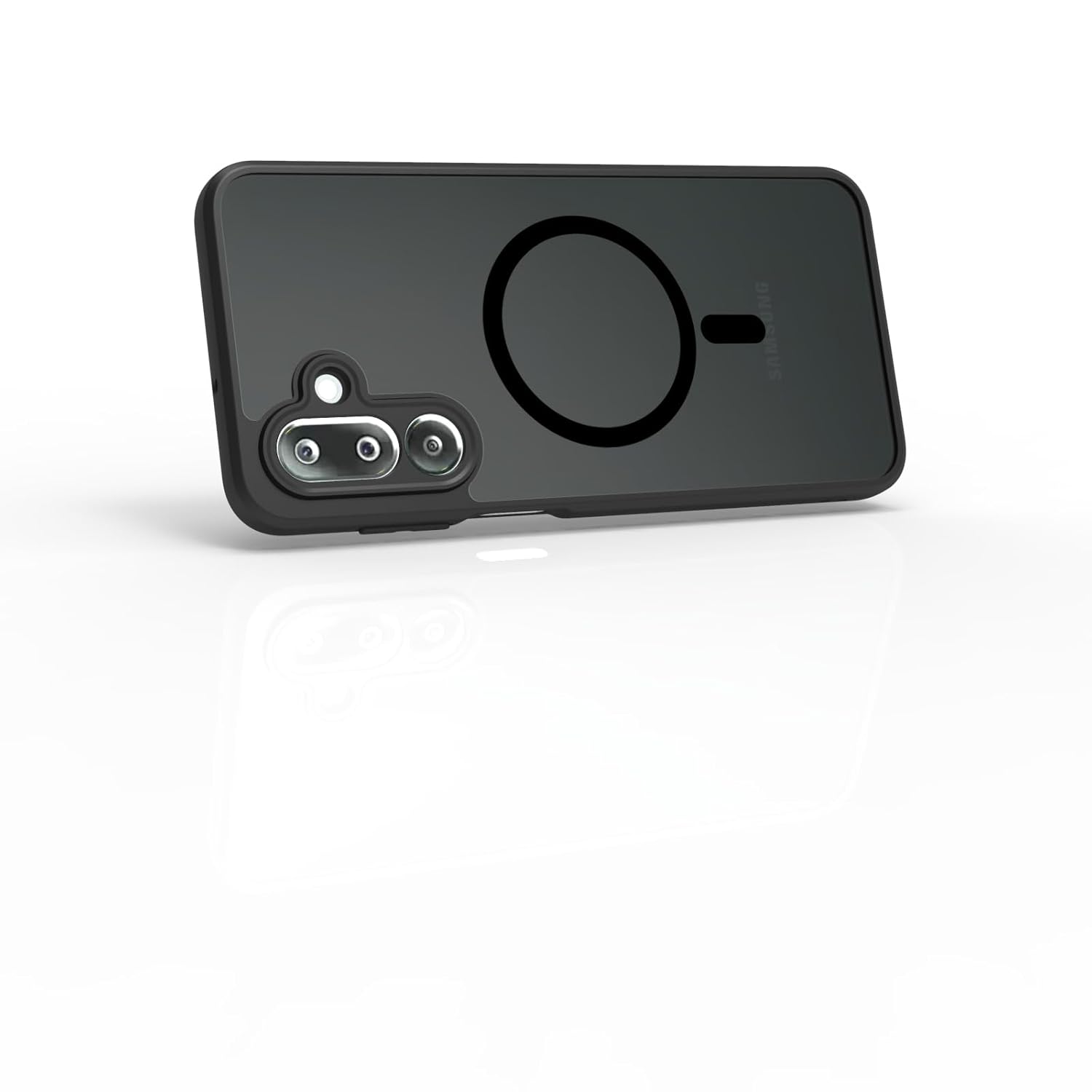 Samsung Galaxy M36 5G / F36 5G Back Cover Case | Sleek Hybrid - Matte Black Magnetic