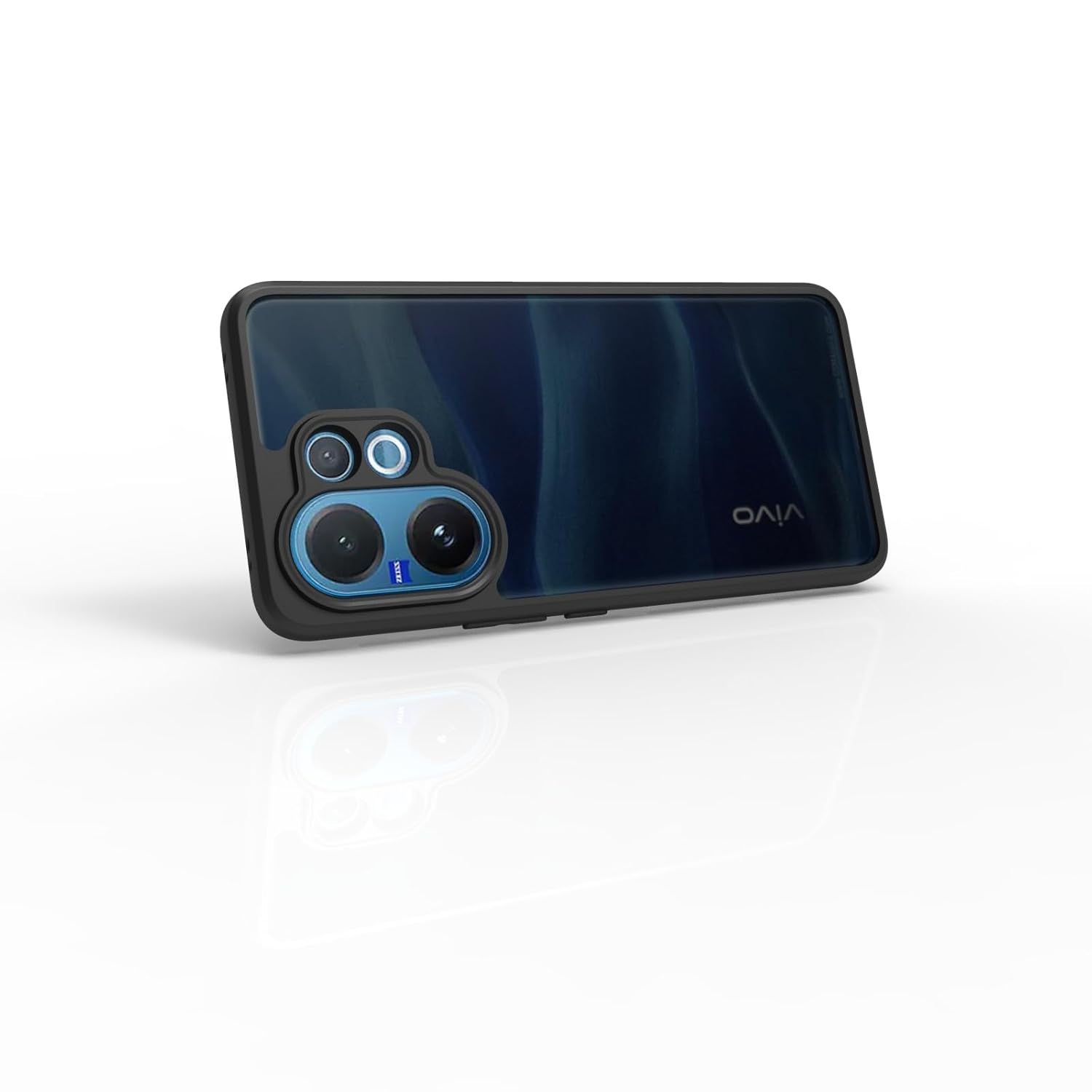 Vivo V60 5G / Vivo T4 Pro 5G / Vivo V60e 5G Back Cover Case | Sleek Hybrid - Matte Black