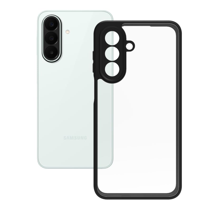 Samsung Galaxy A27 Back Cover Case | Sleek Hybrid - Clear Black