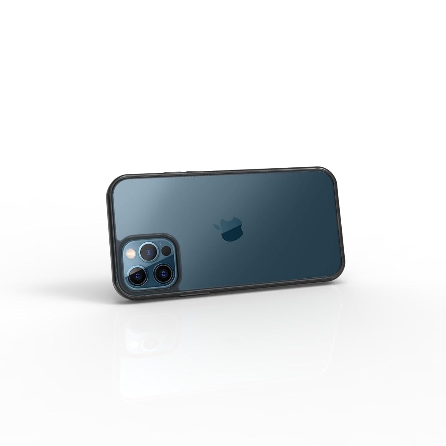 iPhone 12 / 12 Pro Back Cover Case | Clear Hybrid - Clear Smoke