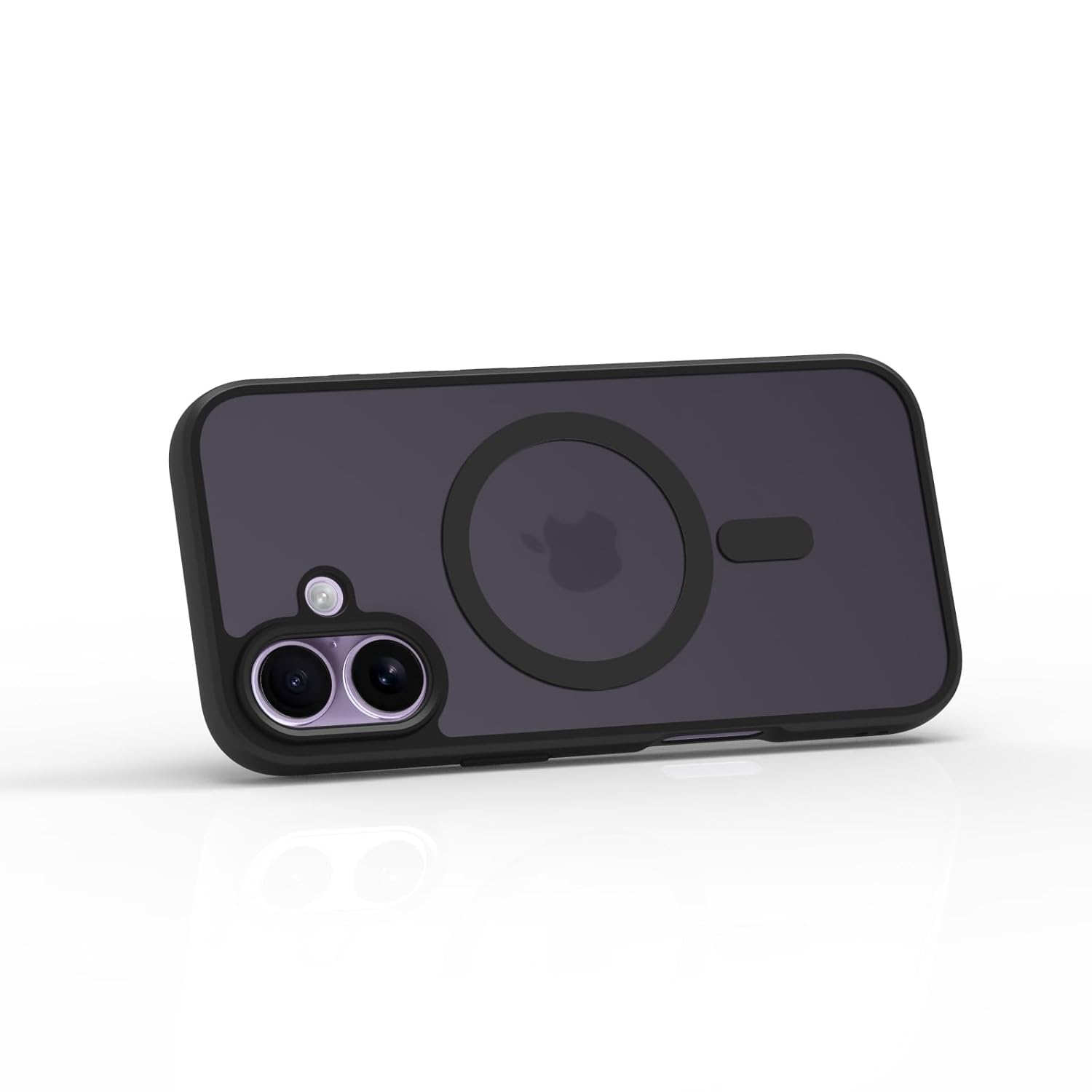 iPhone 17 Back Cover Case | Sleek Hybrid - Matte Black Magnetic