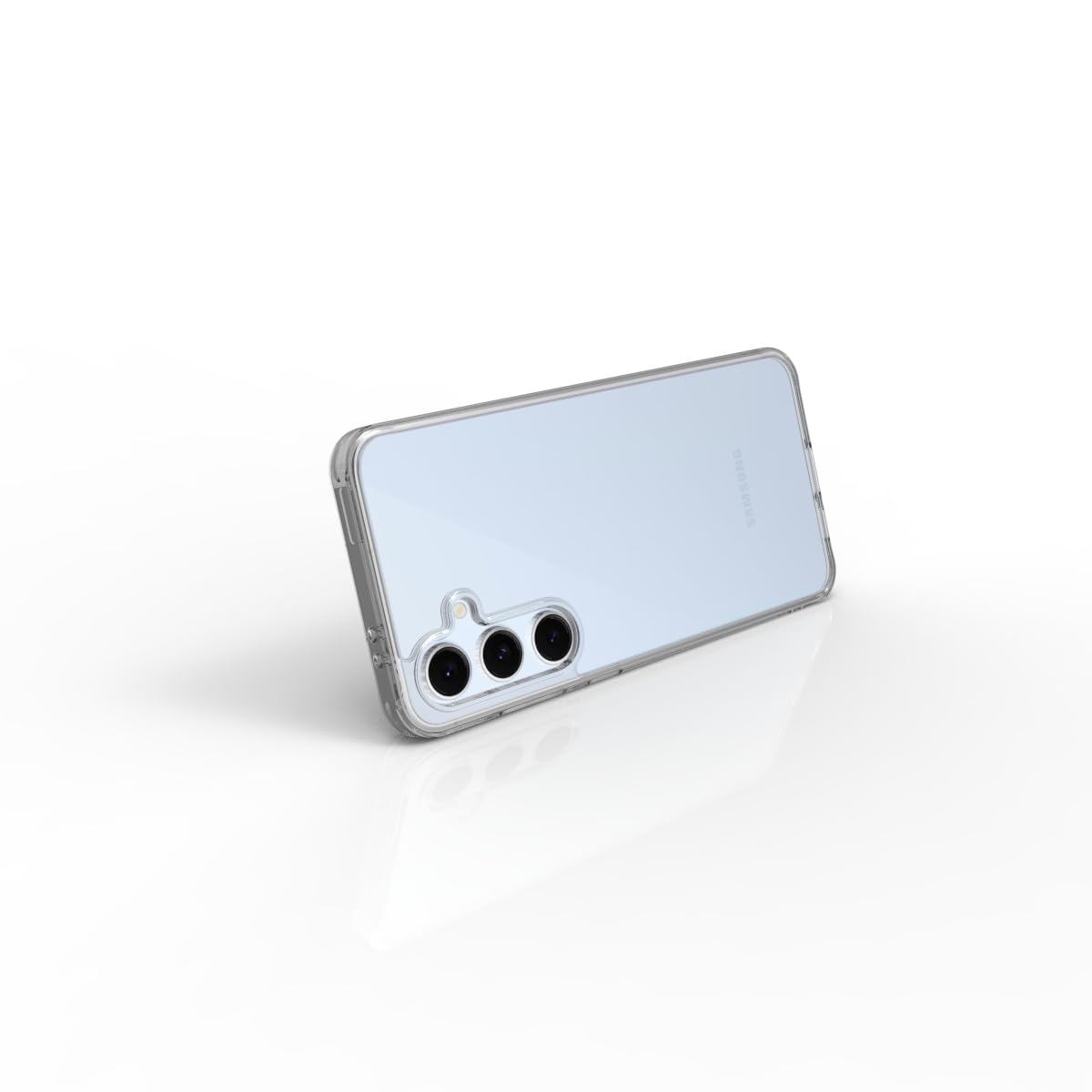 Samsung Galaxy S24 FE Back Cover Case | Sleek Hybrid- Clear