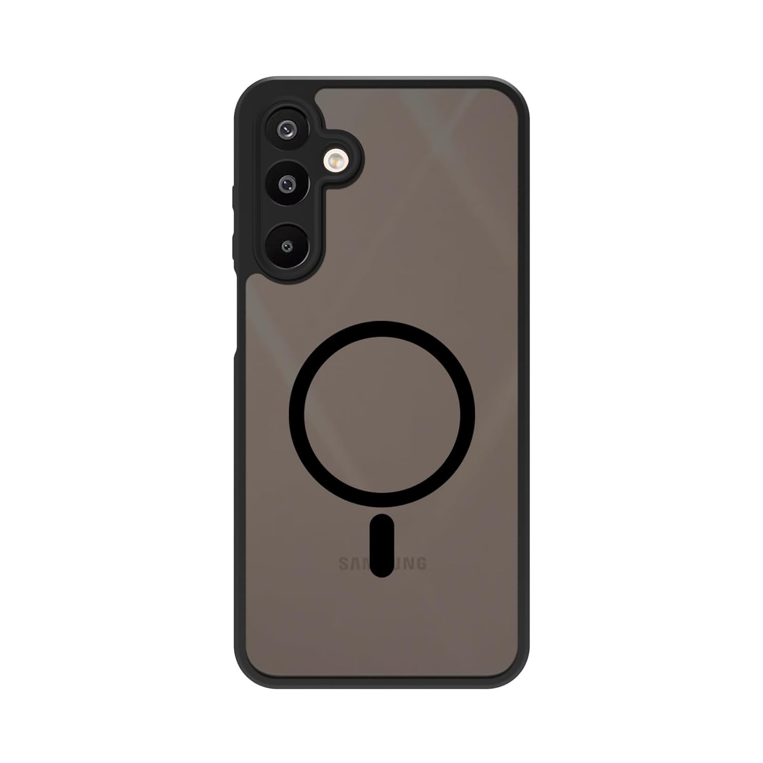 Samsung Galaxy M16 5G / Galaxy F16 5G Back Cover Case | Sleek Hybrid - Matte Black Magnetic