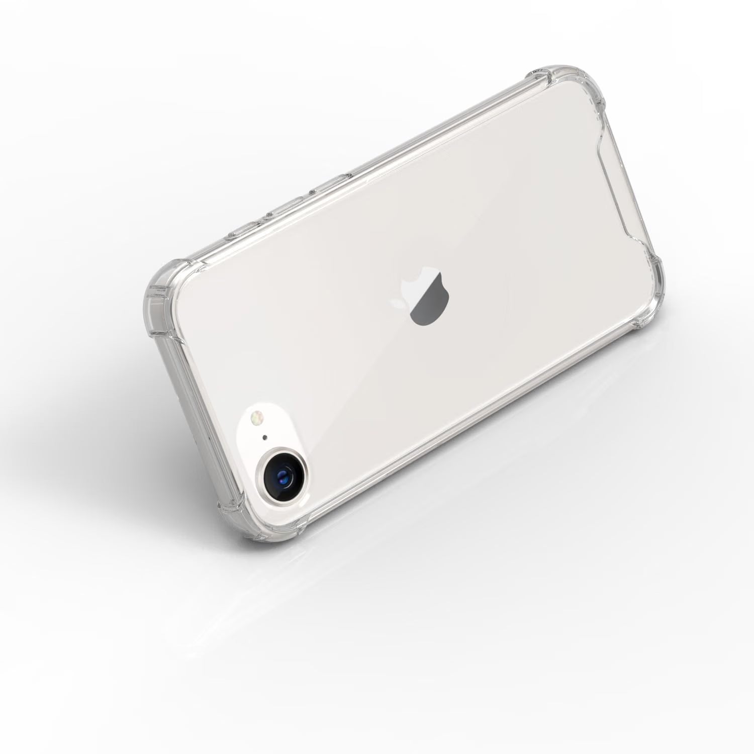 iPhone 16e / iPhone 17e Back Cover Case | Clear Hybrid - Clear