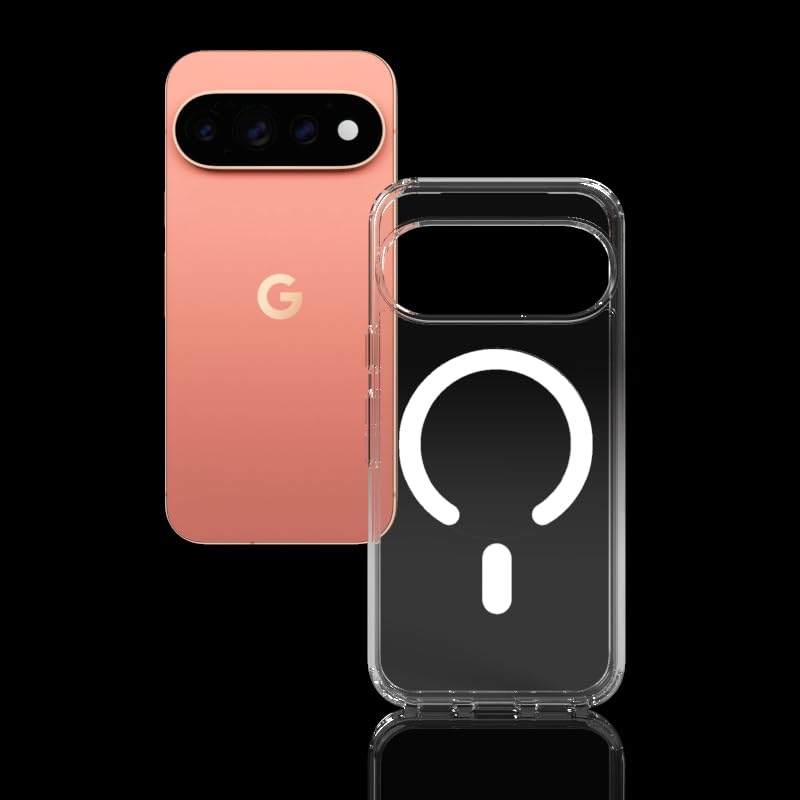 Google Pixel 11 / Pixel 11 Pro Back Cover Case | Clear Hybrid - Clear Magnetic