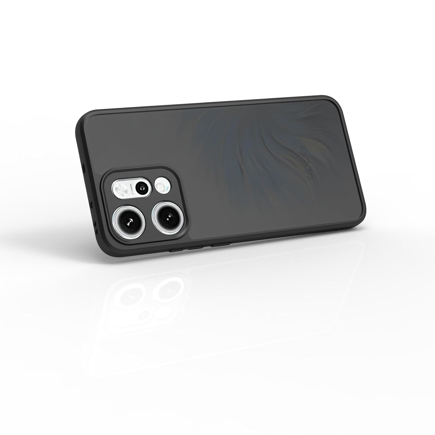 Oppo Reno 14 Pro 5G Back Cover Case | Sleek Hybrid - Matte Black