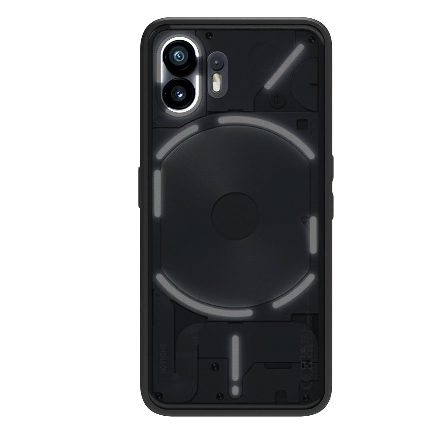 Nothing Phone 2 Back Cover Case | Sleek Hybrid - Matte Black