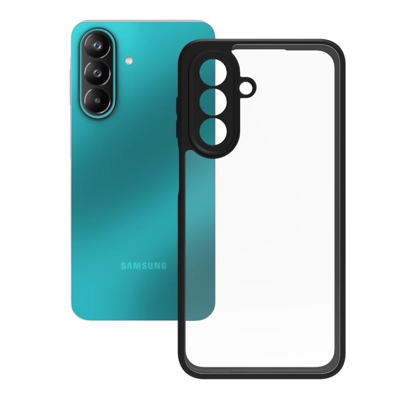 Samsung Galaxy M47 Back Cover Case | Sleek Hybrid - Clear Black