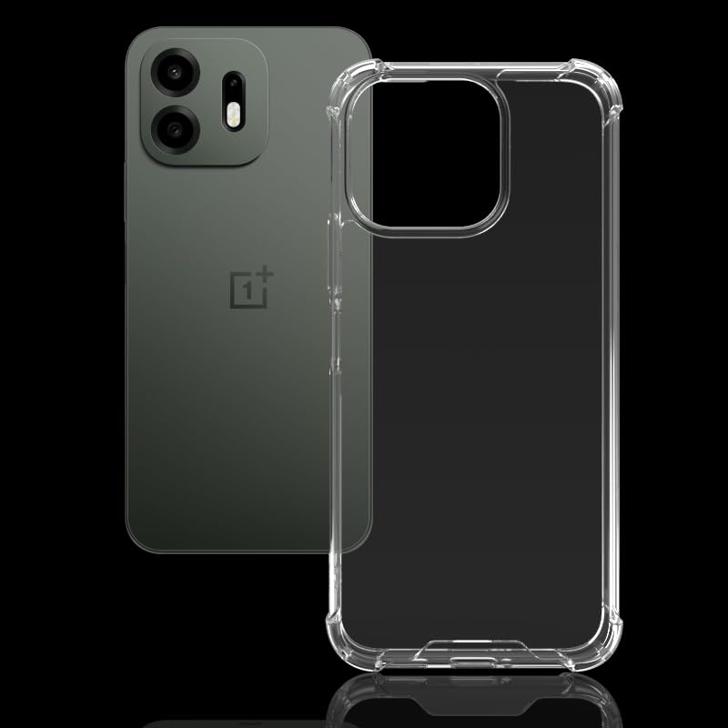 OnePlus N6 Back Cover Case | Clear Hybrid - Clear
