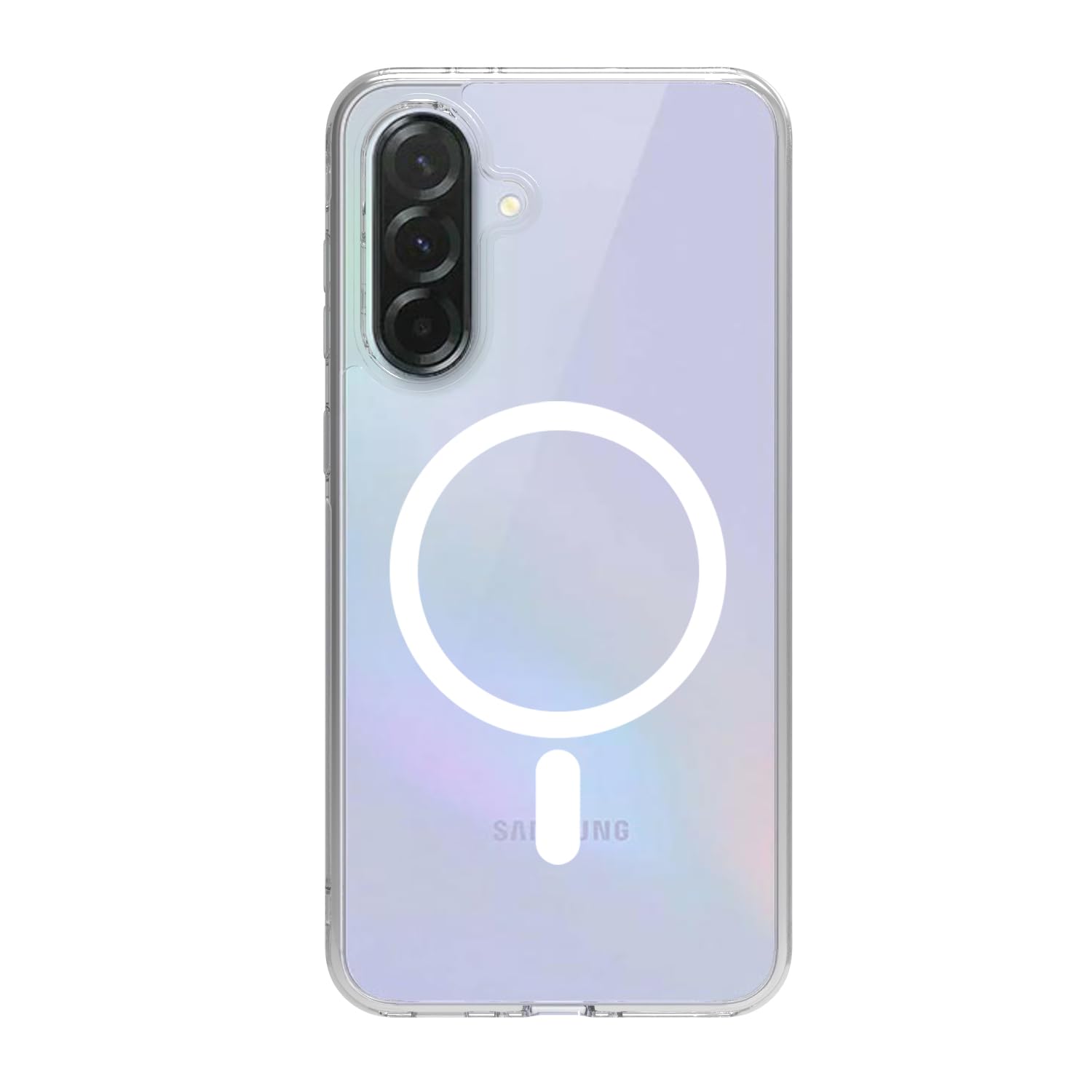 Samsung Galaxy A36 Back Cover Case | Clear Hybrid - Clear Magnetic