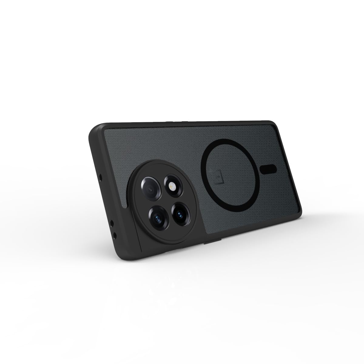 OnePlus 11R Back Cover Case | Sleek Hybrid - Matte Black Magnetic