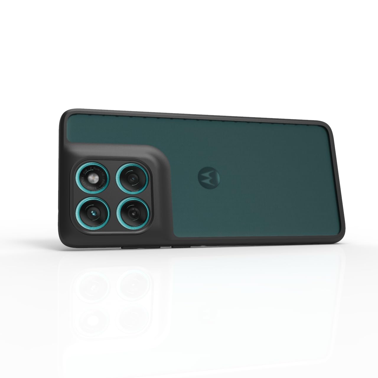 Moto Edge 60 / Edge 60 Fusion 5G Back Cover Case | Sleek Hybrid - Matte Black