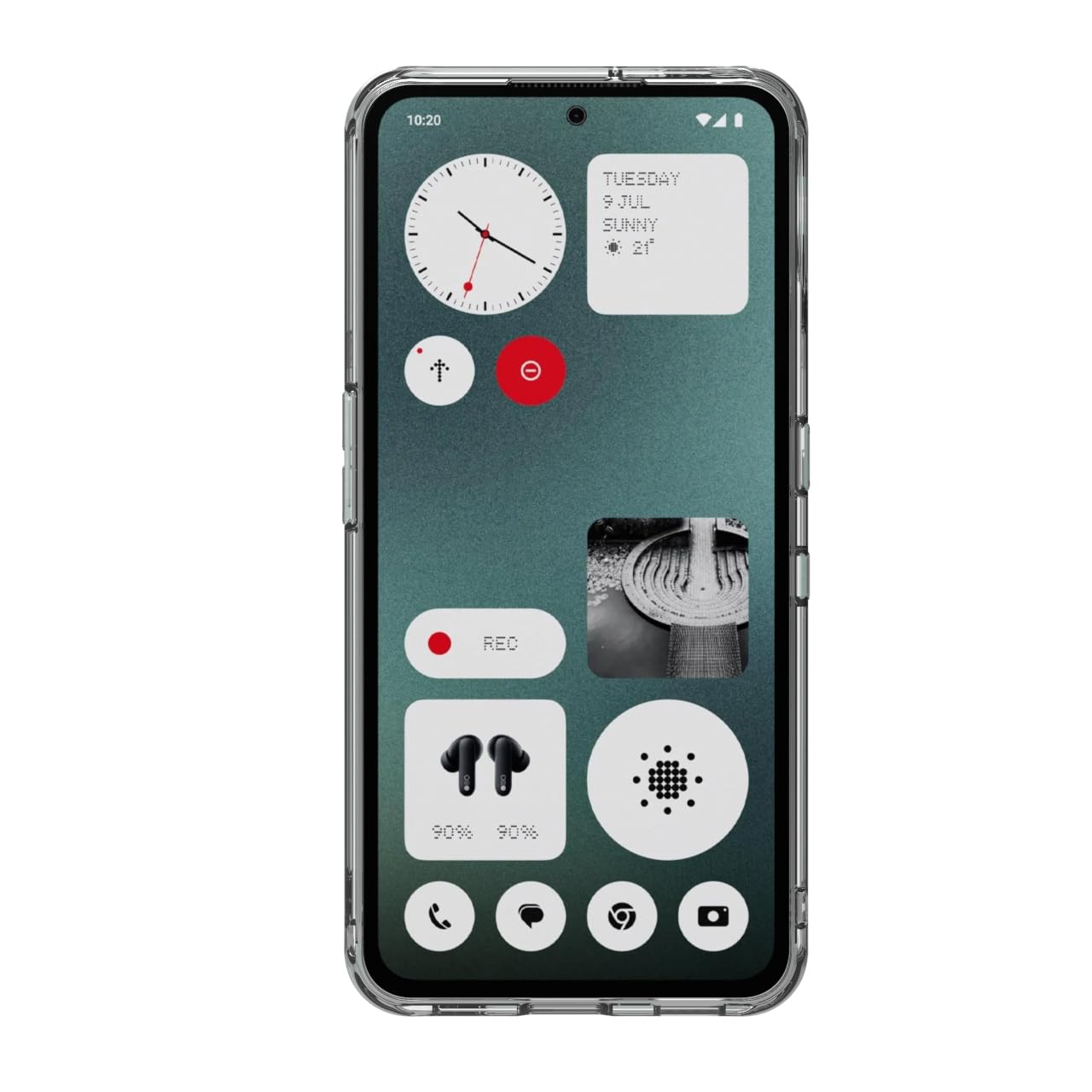 CMF Phone 2 Pro 5G Back Cover Case | Clear Hybrid- Clear