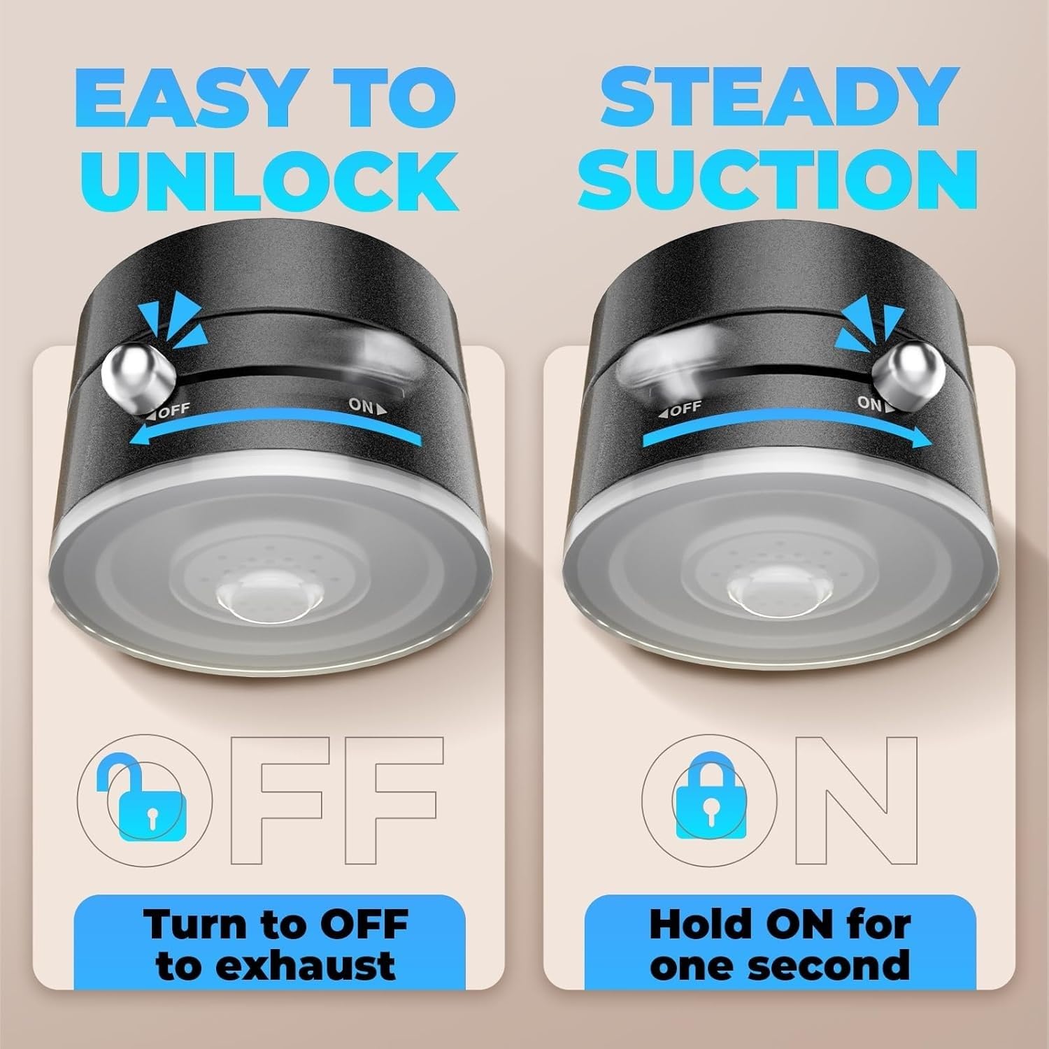 Magnetic Car Phone Holder | 360° Rotatable Suction Mount for Dashboard & Windshield