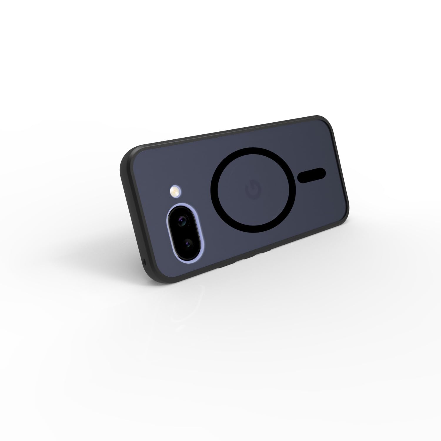 Google Pixel 9a Back Cover Case | Sleek Hybrid - Matte Black Magnetic