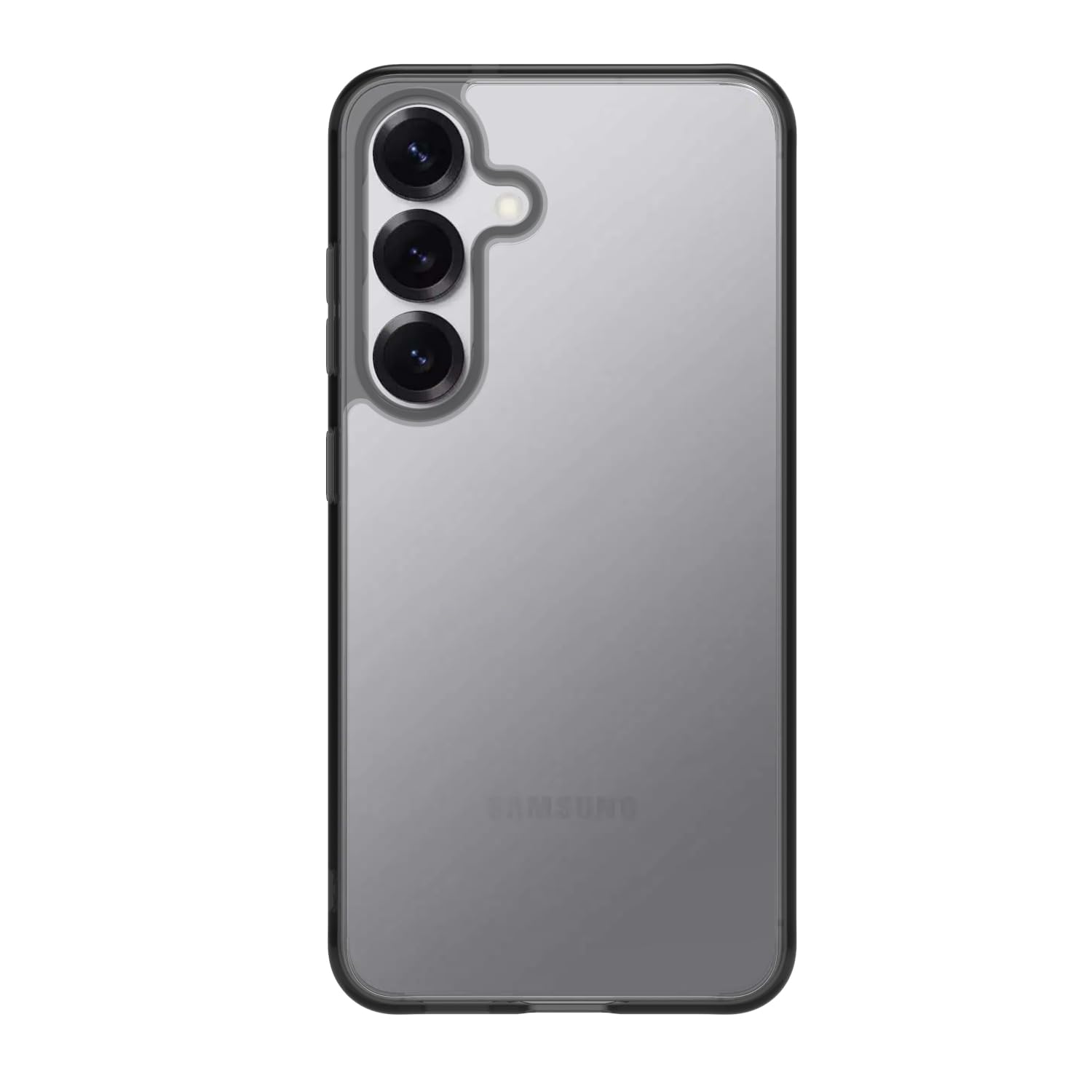 Samsung Galaxy S25 Back Cover Case | Clear Hybrid - Clear Smoke