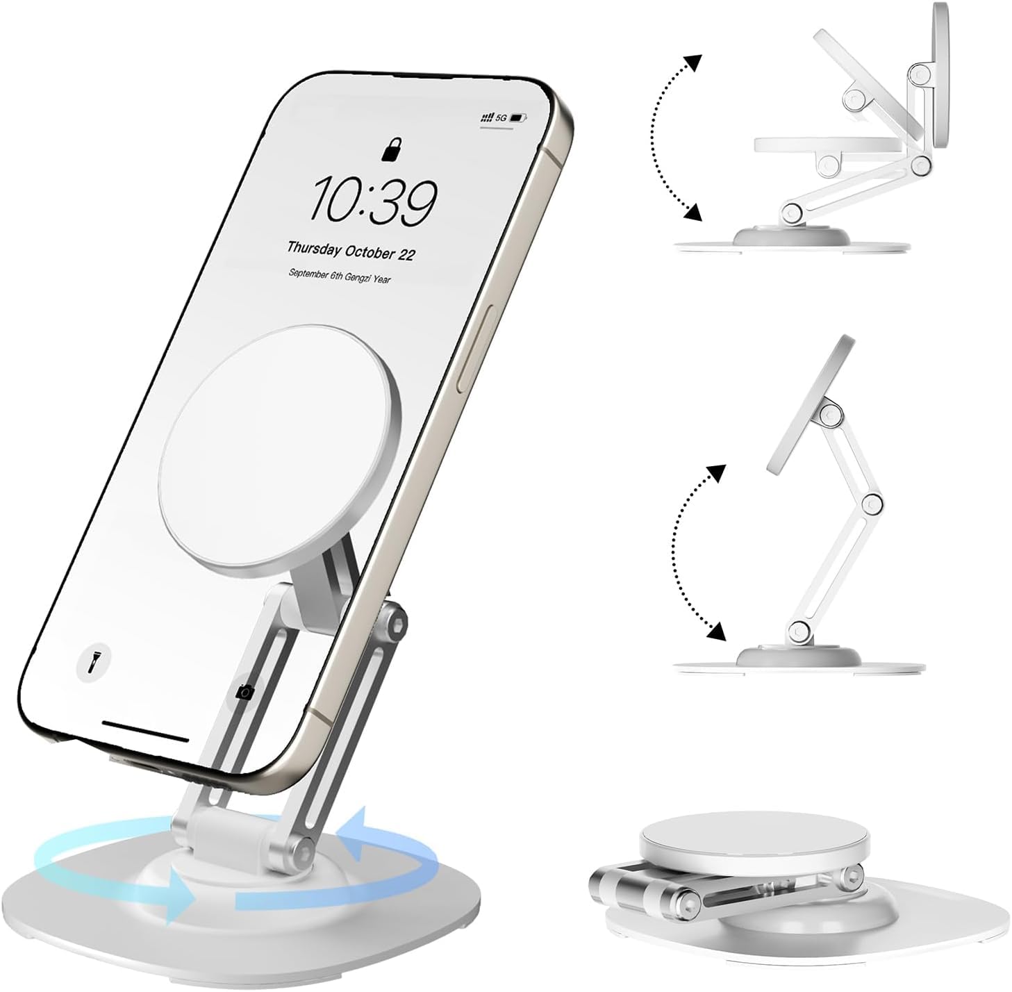 Magnetic Phone Stand | Phantom - White