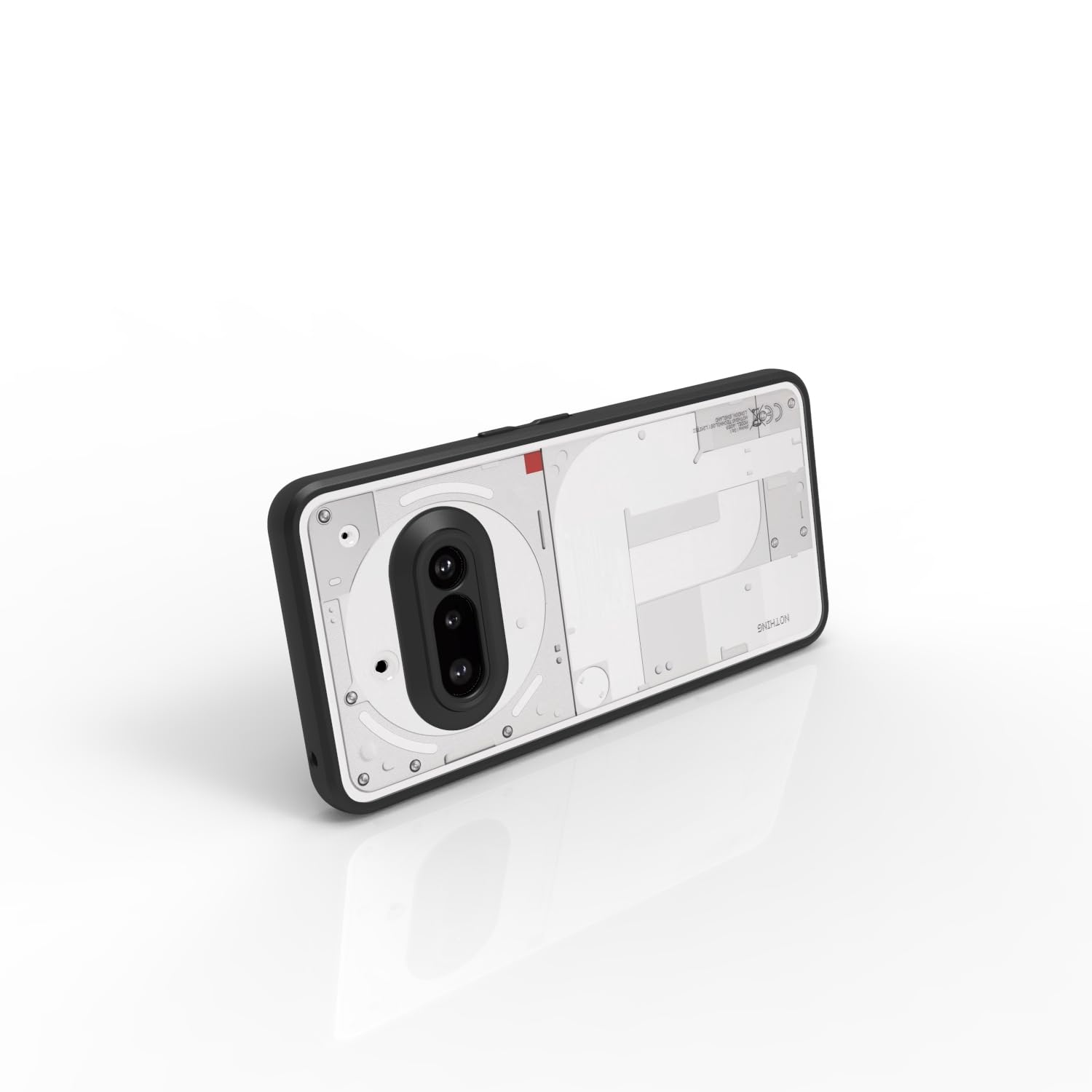 Nothing Phone 3a Back Cover Case | Sleek Hybrid - Clear Black
