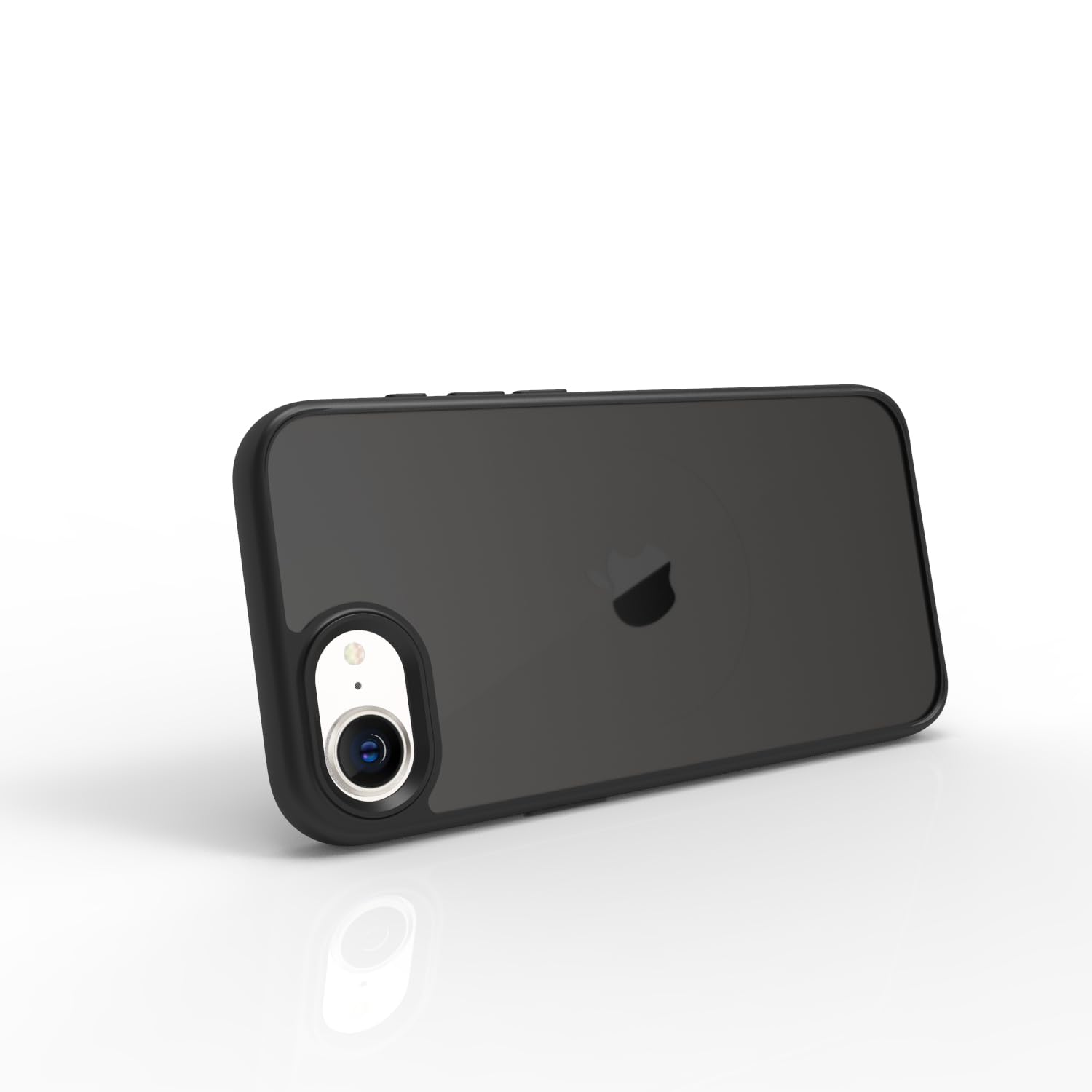iPhone 16e Back Cover Case | Tough Hybrid - Matte Black