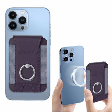 Phone Wallet with Grip | Cosmic - Purple