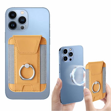 Phone Wallet with Grip | Sunburst - Yellow