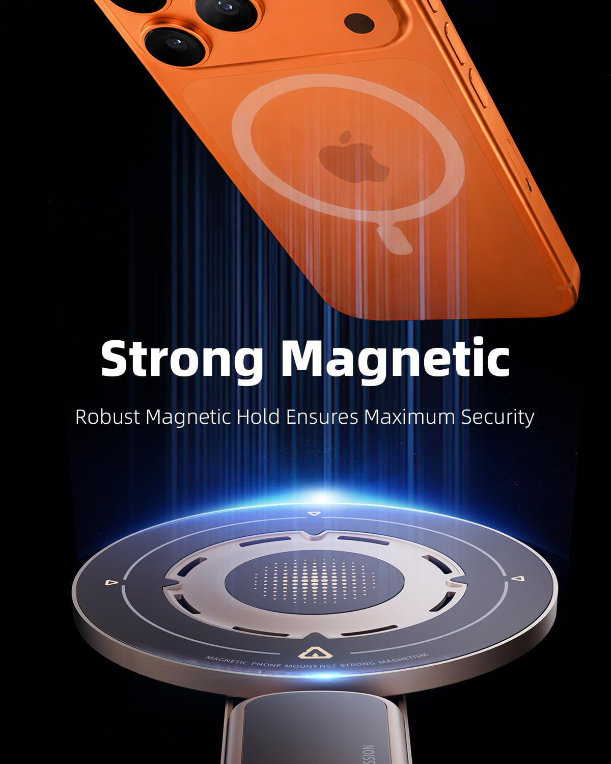 MagSafe Phone Grip & Stand | 3-in-1 Magnetic Ring Holder - Desert Gold
