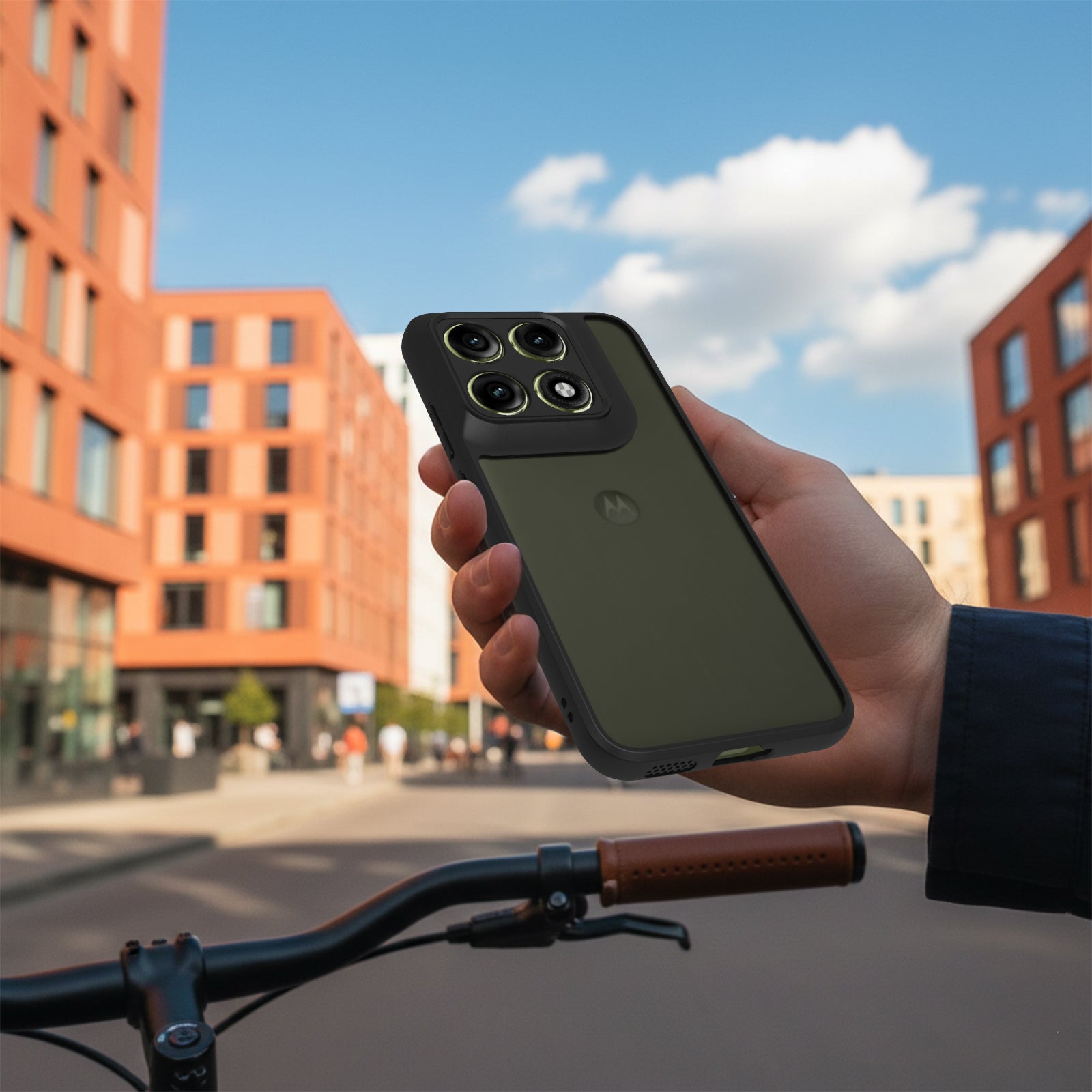 Motorola Edge 70 Pro Back Cover Case | Sleek Hybrid - Matte Black